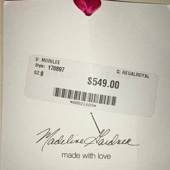 MORILEE PROM DRESS #48007 - Picture 4 of 4